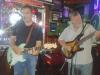 Leo & Jimmy swapped guitars while Leo sang a few songs with Jimmy on bass at Wed. Jam at Johnny’s.